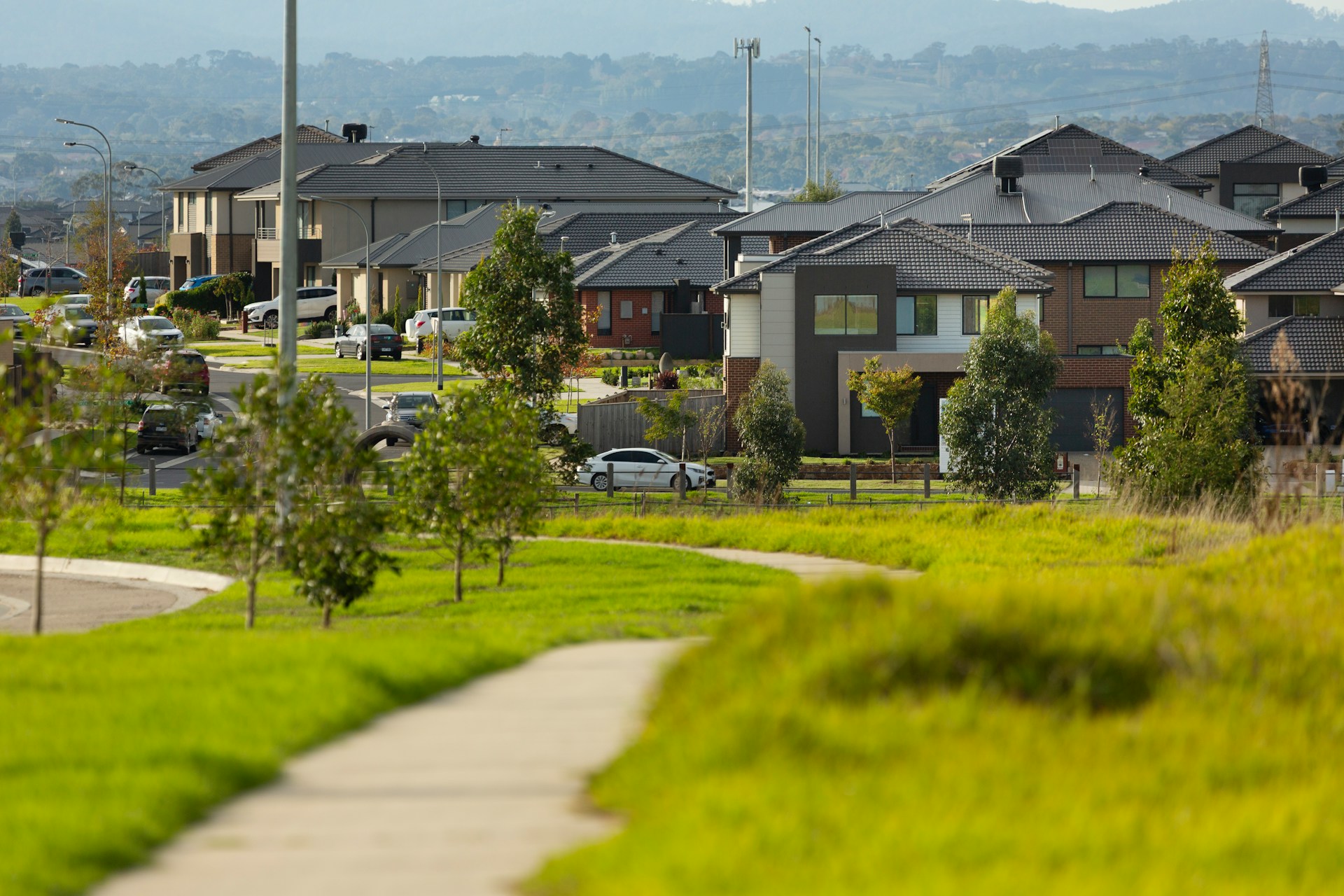 Homes in a neighborhood protected by clearer property records